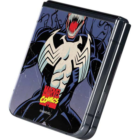 Marvel Classic Comics Venom Galaxy Z Flip5 5G Skin